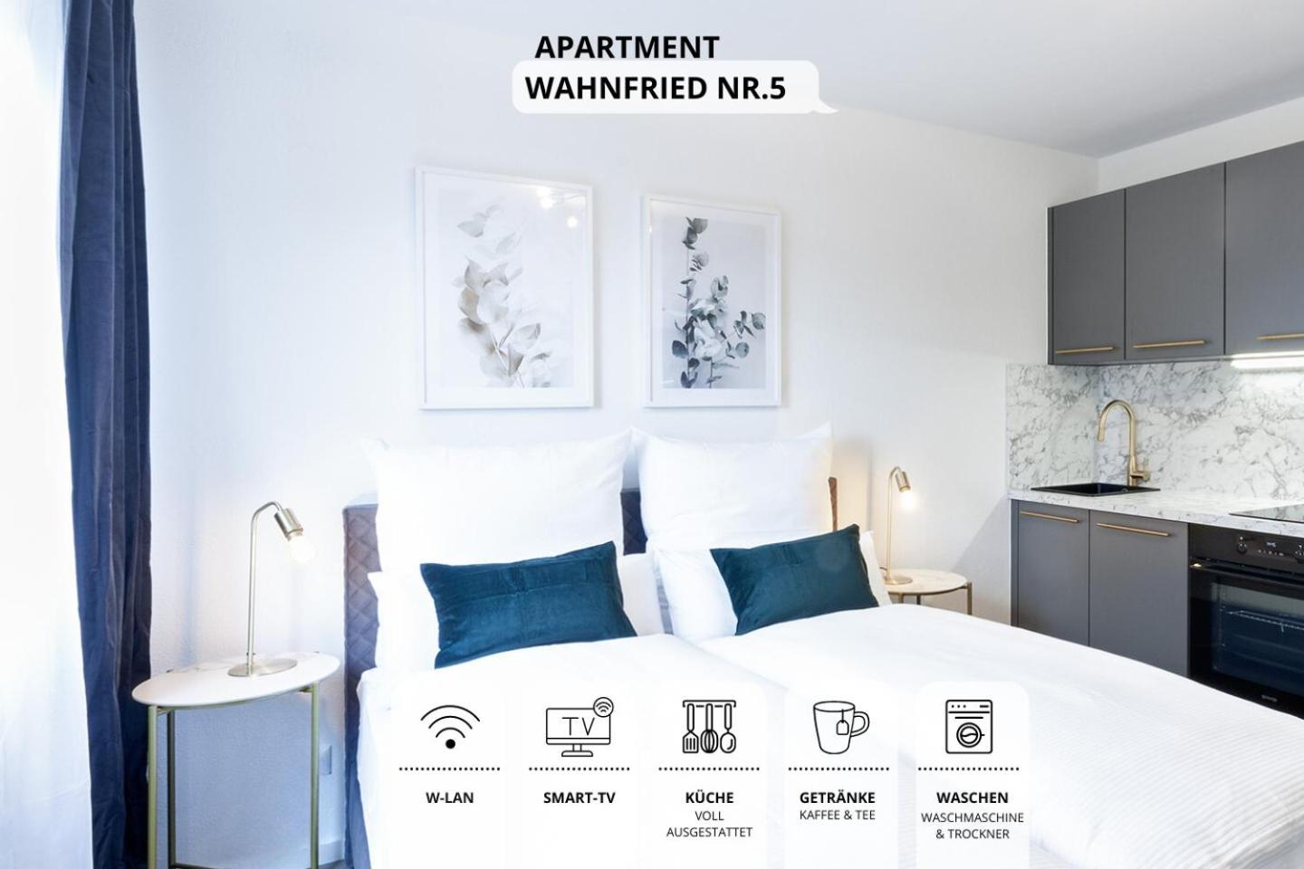Apartment Wahnfried No5 - Zentrales Cityapartment Kueche Mit Duschbad - 300M Zur Fussgaengerzone Байройт Екстериор снимка