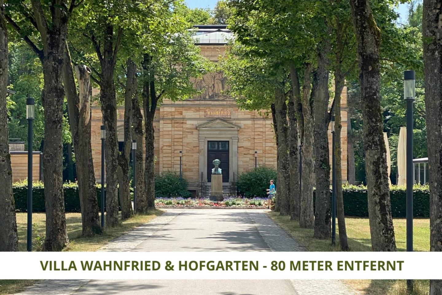 Apartment Wahnfried No5 - Zentrales Cityapartment Kueche Mit Duschbad - 300M Zur Fussgaengerzone Байройт Екстериор снимка